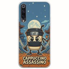 Brainrot - Cappuccino Assasino Xiaomi Mi 9 Flexible TPU (Διάφανη Σιλικόνη)