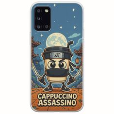 Brainrot - Cappuccino Assasino Samsung Galaxy A31 Flexible TPU (Διάφανη Σιλικόνη)