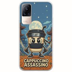 Brainrot - Cappuccino Assasino Xiaomi Civi Flexible TPU (Διάφανη Σιλικόνη)