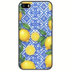 Lemon Garden iPhone 5/5s/SE 2016 Black TPU (Μαύρη Σιλικόνη)