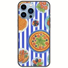 Mediterranean Feast iPhone 14 Pro Max Black TPU (Μαύρη Σιλικόνη)