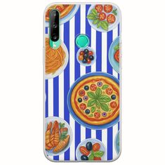 Mediterranean Feast Huawei P40 Lite E Flexible TPU (Διάφανη Σιλικόνη)