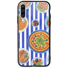 Mediterranean Feast Huawei P30 Groove TPU (Tempered Glass και TPU)