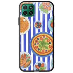 Mediterranean Feast Huawei P40 Lite Groove TPU (Tempered Glass και TPU)