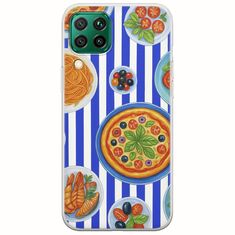 Mediterranean Feast Huawei P40 Lite Flexible TPU (Διάφανη Σιλικόνη)