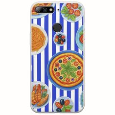 Mediterranean Feast Huawei P Smart Flexible TPU (Διάφανη Σιλικόνη)