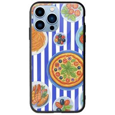 Mediterranean Feast iPhone 14 Pro Max Groove TPU (Tempered Glass και TPU)