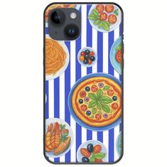 Mediterranean Feast iPhone 15 Plus Black TPU (Μαύρη Σιλικόνη)