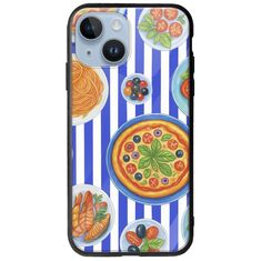 Mediterranean Feast iPhone 15 Groove TPU (Tempered Glass και TPU)