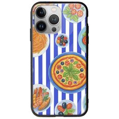 Mediterranean Feast iPhone 13 Pro Max Groove TPU (Tempered Glass και TPU)