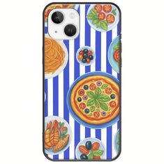 Mediterranean Feast iPhone 14 Black TPU (Μαύρη Σιλικόνη)