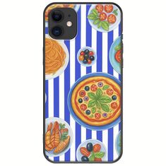 Mediterranean Feast iPhone 11 Black TPU (Μαύρη Σιλικόνη)