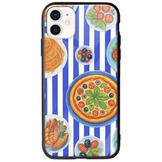 Mediterranean Feast iPhone 12 Groove TPU (Tempered Glass και TPU)