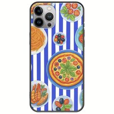 Mediterranean Feast iPhone 12 Pro Max Black TPU (Μαύρη Σιλικόνη)