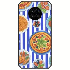 Mediterranean Feast Huawei Nova 8i Black TPU (Μαύρη Σιλικόνη)