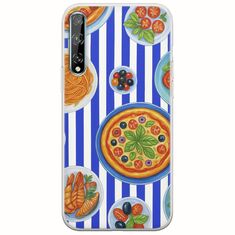 Mediterranean Feast Huawei P Smart S Flexible TPU (Διάφανη Σιλικόνη)