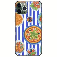 Mediterranean Feast iPhone 11 Pro Black TPU (Μαύρη Σιλικόνη)