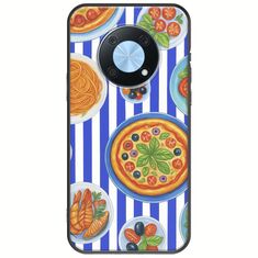 Mediterranean Feast Huawei Nova Y90 Black TPU (Μαύρη Σιλικόνη)