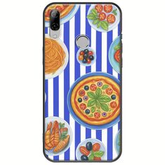 Mediterranean Feast Huawei P20 Lite Black TPU (Μαύρη Σιλικόνη)