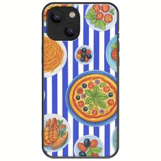 Mediterranean Feast iPhone 13  Black TPU (Μαύρη Σιλικόνη)