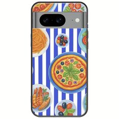 Mediterranean Feast Google Pixel 8a 5G Black TPU (Μαύρη Σιλικόνη)