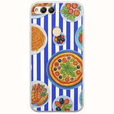 Mediterranean Feast Huawei Honor 7X Flexible TPU (Διάφανη Σιλικόνη)