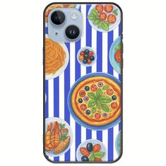 Mediterranean Feast iPhone 15 Black TPU (Μαύρη Σιλικόνη)