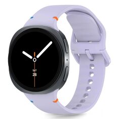 Μωβ λουράκι σιλικόνης για Samsung Galaxy Watch 8
