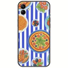 Mediterranean Feast Samsung Galaxy F04 Black TPU (Μαύρη Σιλικόνη)