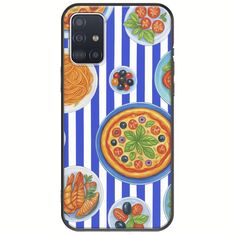Mediterranean Feast Samsung Galaxy A51 Black TPU (Μαύρη Σιλικόνη)
