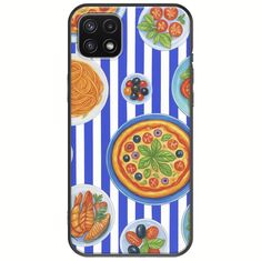 Mediterranean Feast Samsung Galaxy A22 5G Black TPU (Μαύρη Σιλικόνη)
