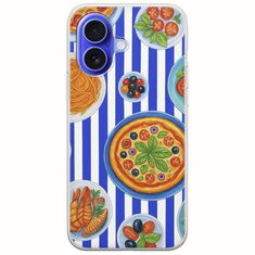 Mediterranean Feast iPhone 16 Flexible TPU (Διάφανη Σιλικόνη)