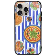 Mediterranean Feast iPhone 16 Pro Groove TPU (Tempered Glass και TPU)