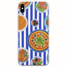 Mediterranean Feast iPhone X / XS Flexible TPU (Διάφανη Σιλικόνη)