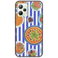 Mediterranean Feast Realme Narzo 50A Prime Black TPU (Μαύρη Σιλικόνη)
