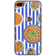 Mediterranean Feast iPhone 5/5s/SE 2016 Black TPU (Μαύρη Σιλικόνη)