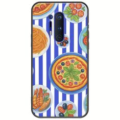 Mediterranean Feast OnePlus 8 Pro Black TPU (Μαύρη Σιλικόνη)