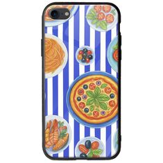 Mediterranean Feast iPhone 8 Groove TPU (Tempered Glass και TPU)