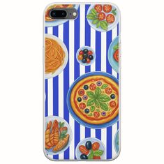 Mediterranean Feast iPhone 8 Plus Flexible TPU (Διάφανη Σιλικόνη)