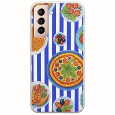 Mediterranean Feast Samsung Galaxy S21 FE 5G Flexible TPU (Διάφανη Σιλικόνη)