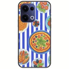 Mediterranean Feast Oppo Reno 13 5G Black TPU (Μαύρη Σιλικόνη)