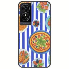 Mediterranean Feast TCL 50 SE Black TPU (Μαύρη Σιλικόνη)