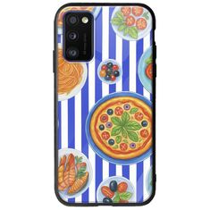 Mediterranean Feast Samsung Galaxy A41 Groove TPU (Tempered Glass και TPU)