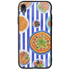 Mediterranean Feast iPhone XR Groove TPU (Tempered Glass και TPU)