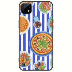 Mediterranean Feast Realme C21Y / Realme C25Y Black TPU (Μαύρη Σιλικόνη)