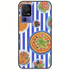 Mediterranean Feast TCL 40 SE Black TPU (Μαύρη Σιλικόνη)
