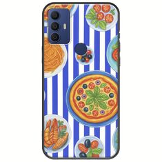 Mediterranean Feast TCL 305 / 306 / 30E / 30SE Black TPU (Μαύρη Σιλικόνη)