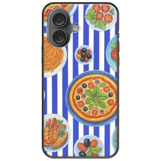 Mediterranean Feast iPhone 16 Plus Black TPU (Μαύρη Σιλικόνη)
