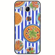 Mediterranean Feast Samsung Galaxy J5(2016) Black TPU (Μαύρη Σιλικόνη)