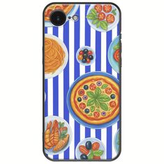 Mediterranean Feast iPhone 16e Black TPU (Μαύρη Σιλικόνη)